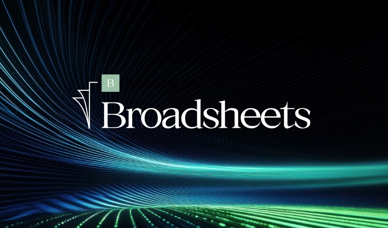Broadsheets Logo Banner